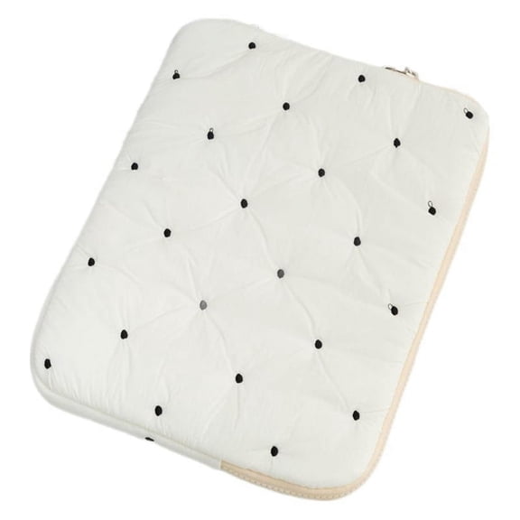 Soft Liner Laptop Sleeve Bag High Quality 11inch PC Cover Shockproof 11inch Notebook Protective Case White