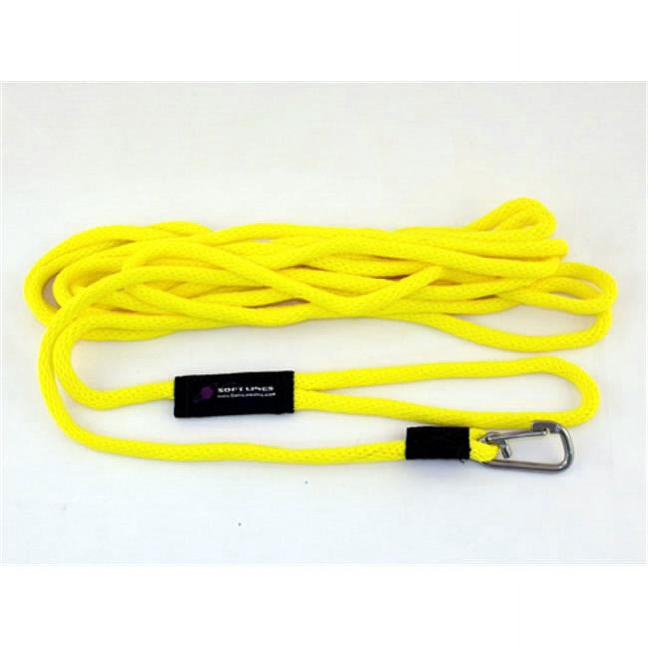 Soft Lines  Floating Dog Swim Snap Leashes 0.25 In. Diameter By 50 Ft. - Yellow
