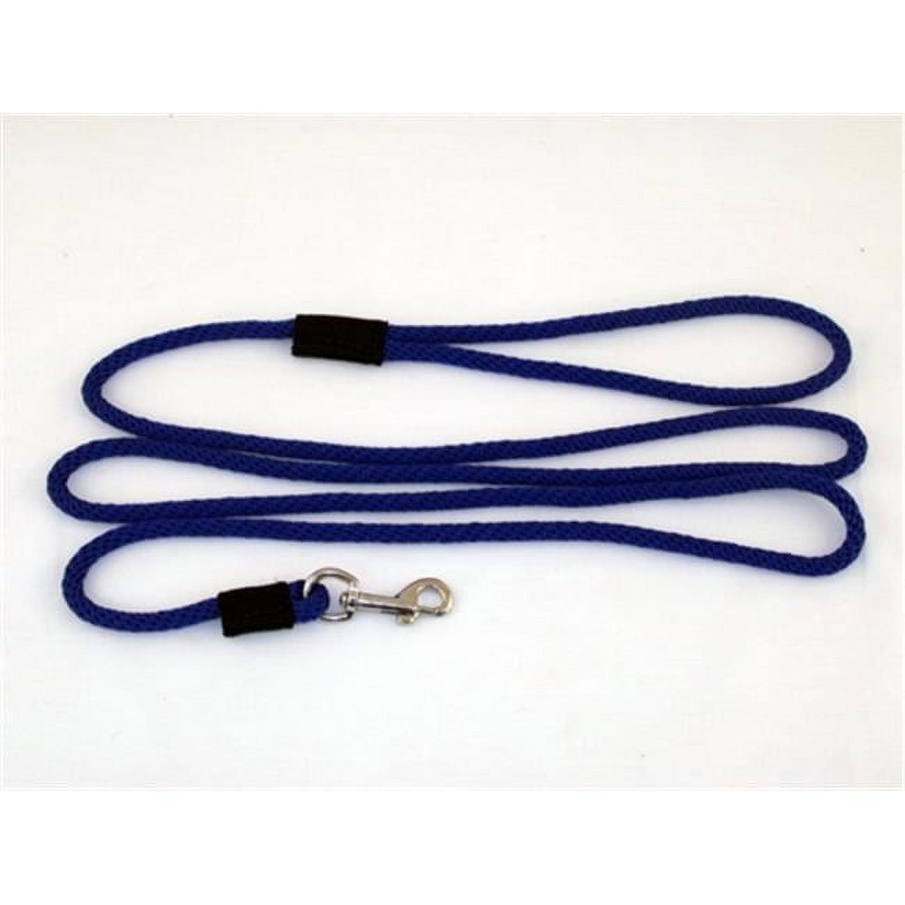 Soft Lines P10406ROYALBLUE Small Dog Snap Leash 0.25 In. Diameter By 6 Ft. - Royal Blue