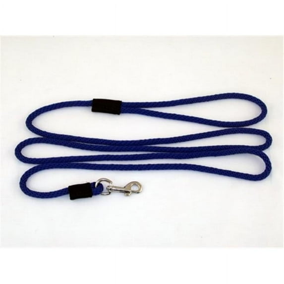 Soft Lines P10406ROYALBLUE Small Dog Snap Leash 0.25 In. Diameter By 6 Ft. - Royal Blue