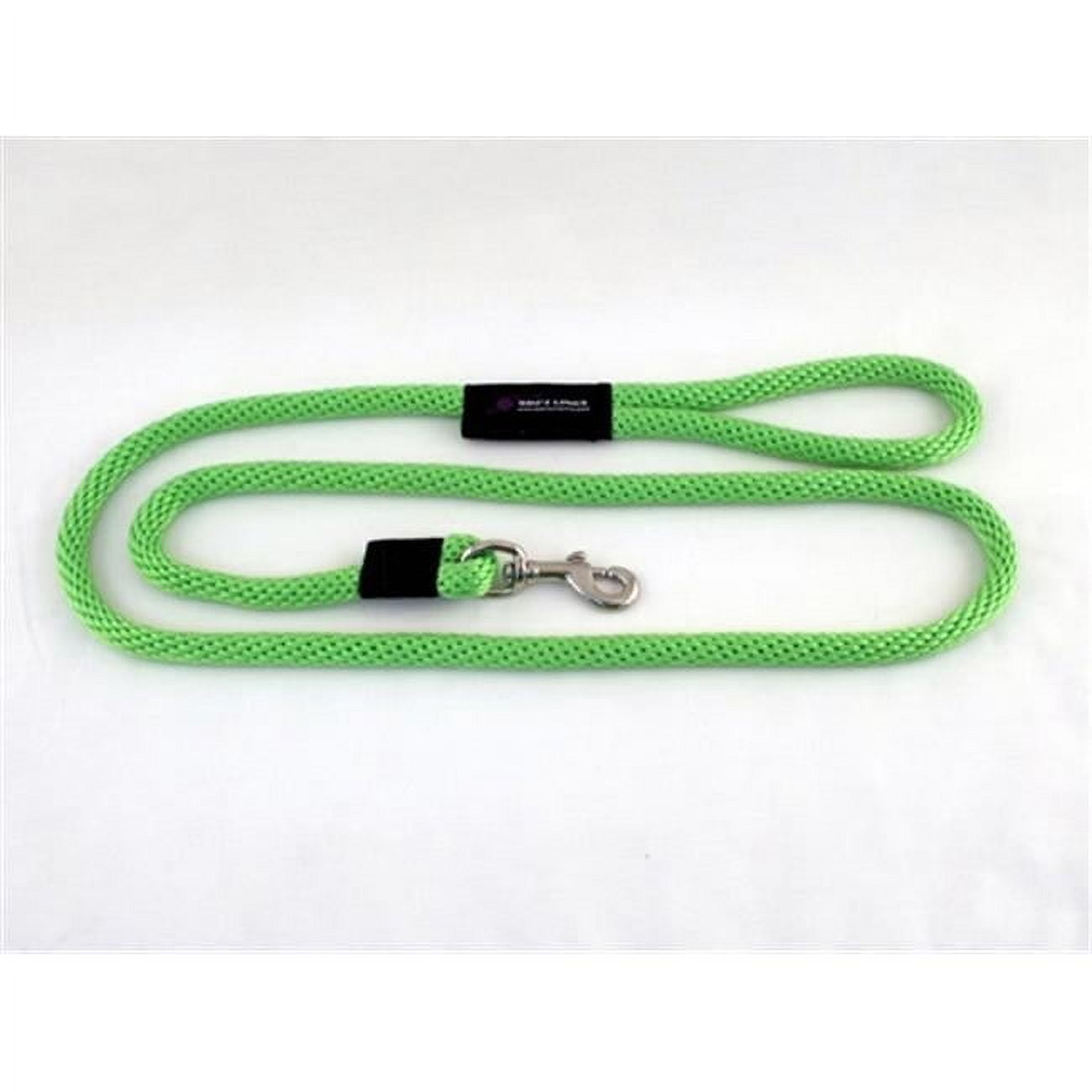 Soft Lines P10610LIMEGREEN Dog Snap Leash 0.37 In. Diameter By 10 Ft. - Lime Green