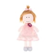thumbnail image 1 of Soft Lint Knit Fabric Doll 13.7 Inch Stuffed Teddy Figure Premium Cotton Filling Cute Collectible Gift for Home Decor Festive(Pink), 1 of 7