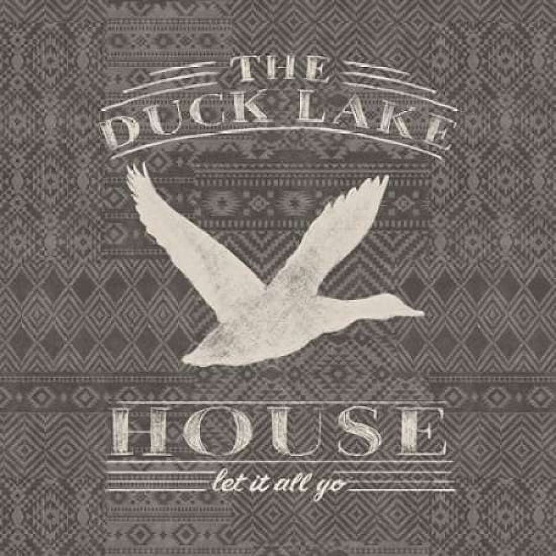 Soft Lodge II Dark Canvas Art - Janelle Penner (24 x 24)