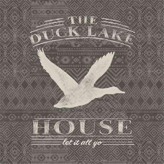 Soft Lodge II Dark Poster Print by Janelle Penner