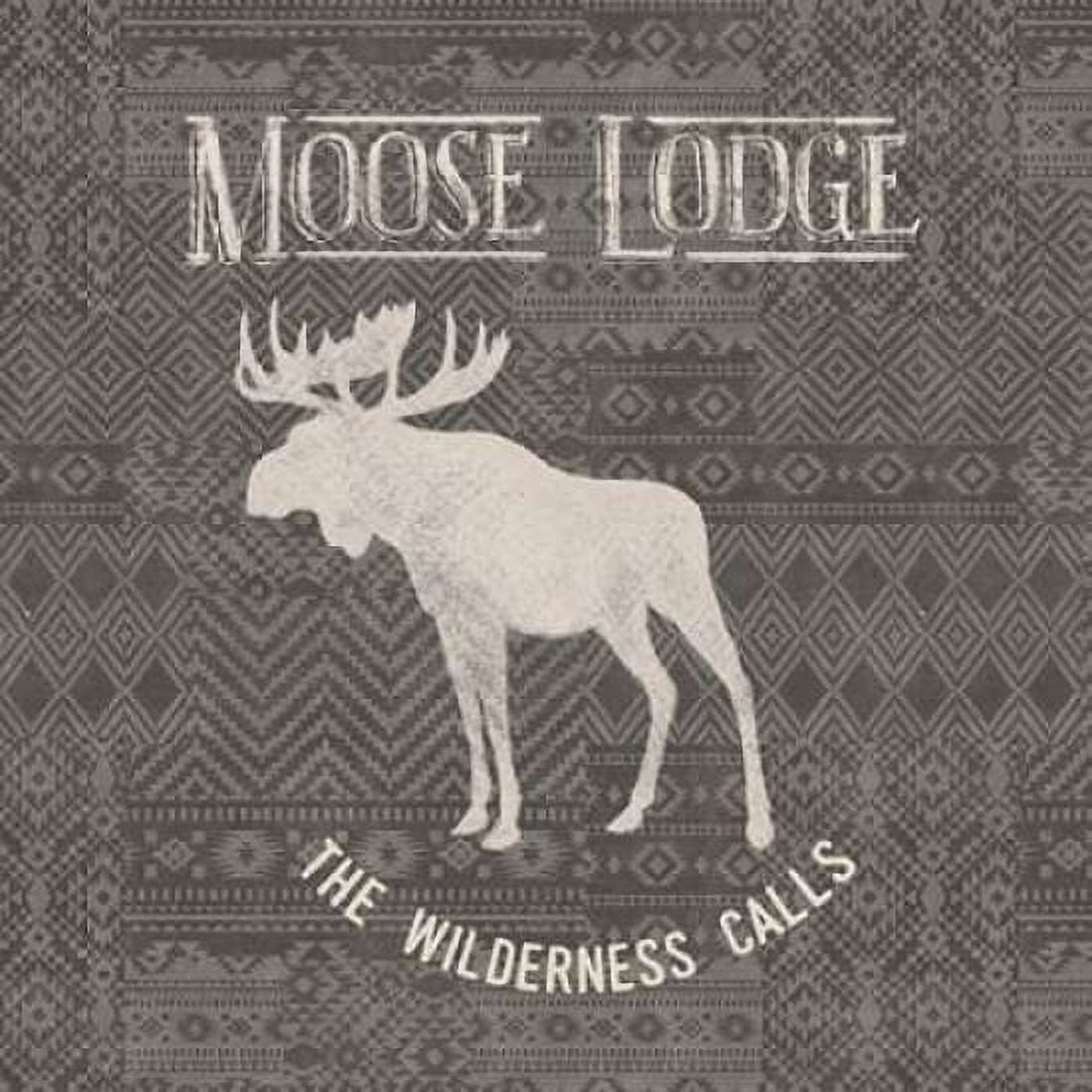 Soft Lodge IV Dark Canvas Art - Janelle Penner (24 x 24)
