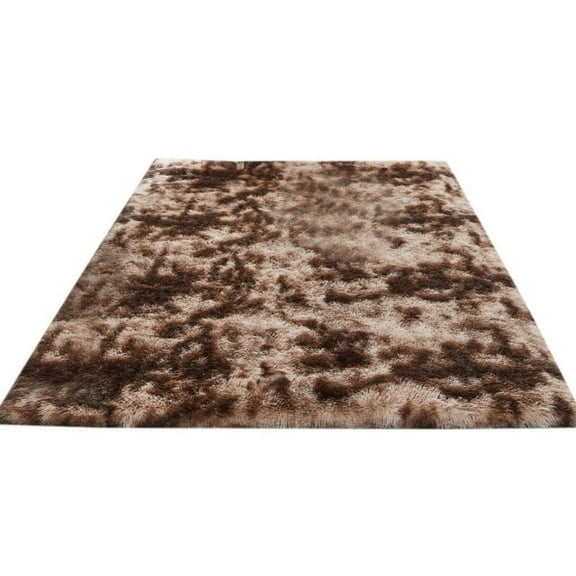 Soft Long Plush Rug Fur Washable Non-Slip Decorative Floor Mat For Living Room Bedroom