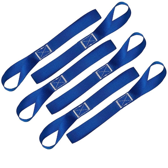 Soft Loop Tie Down Straps ,Loops For Securing Motorcycles, Scooters, Dirt Bikes, Lawn &Amp; Garden Equipment