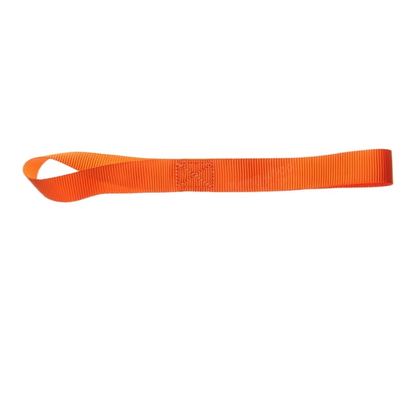 Soft Loop Tie Down Straps, Motorcycle Straps Loops for Securing ATV UTV Scooters Dirt Bikes Luggage and Cargo Towing Protection, Orange