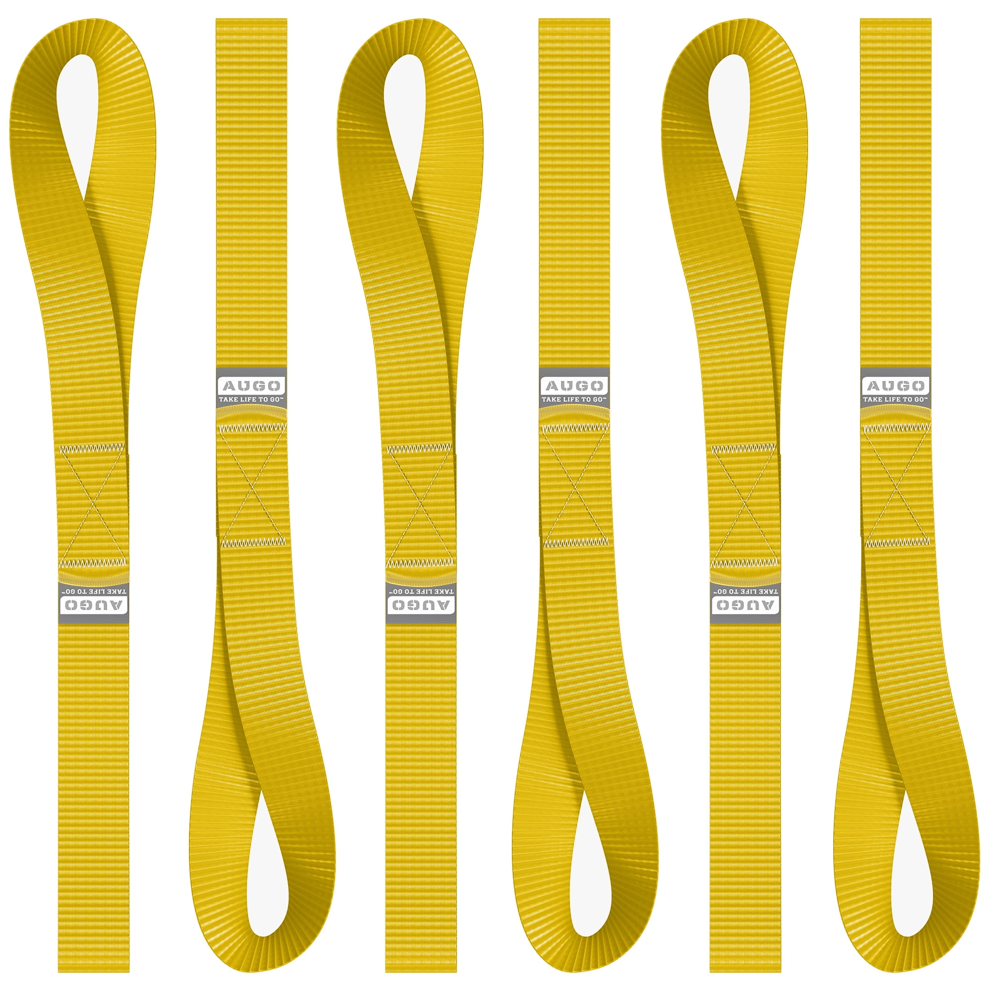 Loop Straps Soft Loop Tie Down Straps - 1,500 Load Capacity & 4,500 Lbs Breaking ...