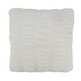 thumbnail image 1 of Soft Luxe Haven Faux Rabbit Fur Poly Filled Throw Pillow, 1 of 1