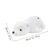 Soft Lying Bear Plush Pillow Stuffed Animals Toys, Cute Plushies for Cuddling and Decoration, Soft Plush Toys for Kids and Adults, Adorable Stuffed Animal Toy Gift