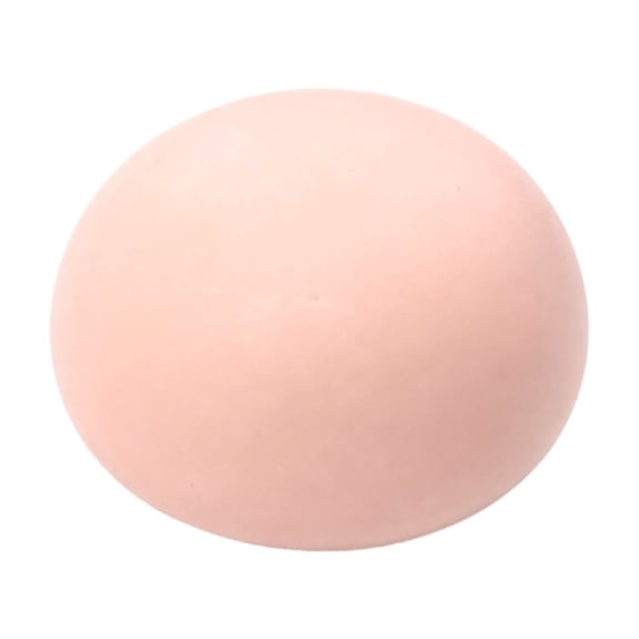 Soft Mantou Squishy Toy, Cute Pink Steamed Bun Stress Ball, Slow Rising Squeeze Fidget Toy, Anxiety Relief Stress Relief Sensory Toy for Kids Adults, Kitchen Desk Decor Gift