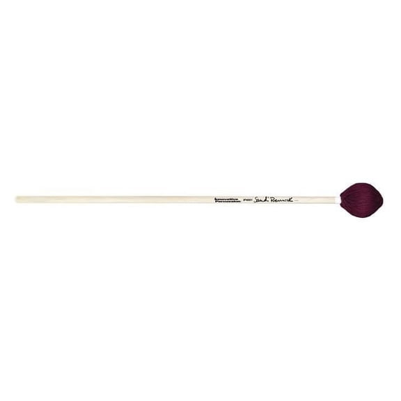 Soft Marimba Mallets, Cranberry Yarn - Birch