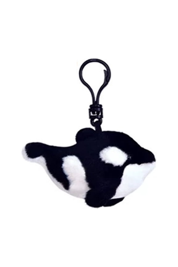Soft Marine Animal Plush Keychain for Adult Kids Comfort Toy Key Holder Stuffed Animal Doll Bag Pendant Hanging Charm