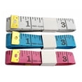 thumbnail image 1 of Soft Measure Tape,Tape Measure,Double Scale Soft Tape Measure,Body Measure Tape,Sewing Tailor Tape,Soft Flexible Measuring Flat Tape Parcel Tape,60-inch 3 Pack (Multicolor), 1 of 1