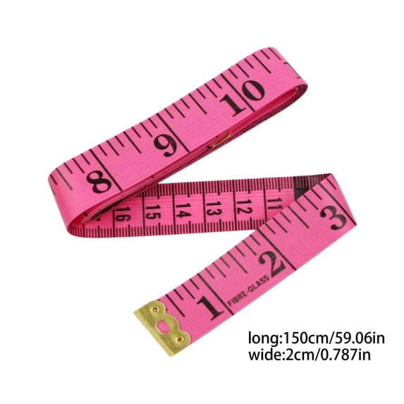 Soft Measuring Tape 59 x 0.8 Inch,Flexible PVC Sewing Tape Measure for Tailor Dressmaking Body Fabric Craft Knitting Quilting Home Measurement Tool