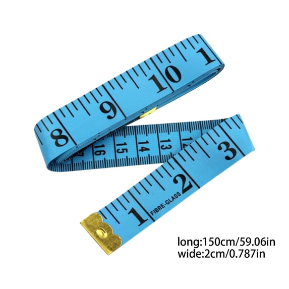 Soft Measuring Tape 59 x 0.8 Inch,Flexible PVC Sewing Tape Measure for Tailor Dressmaking Body Fabric Craft Knitting Quilting Home Measurement Tool