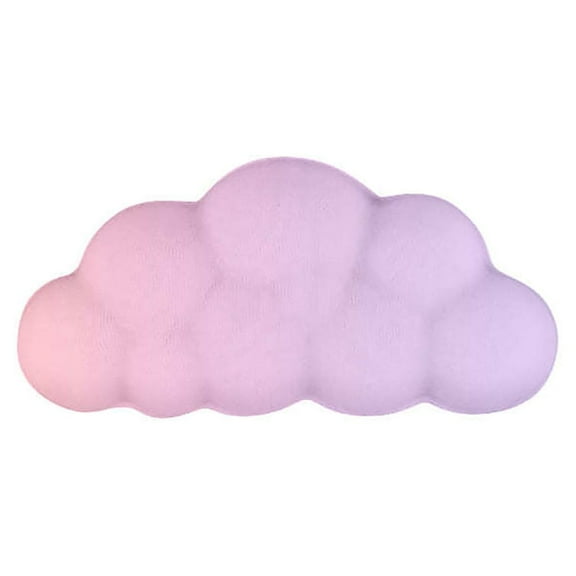 Soft Memory Foam Mouse Pad Cloud Design Non-Slip Base for Gaming Typing