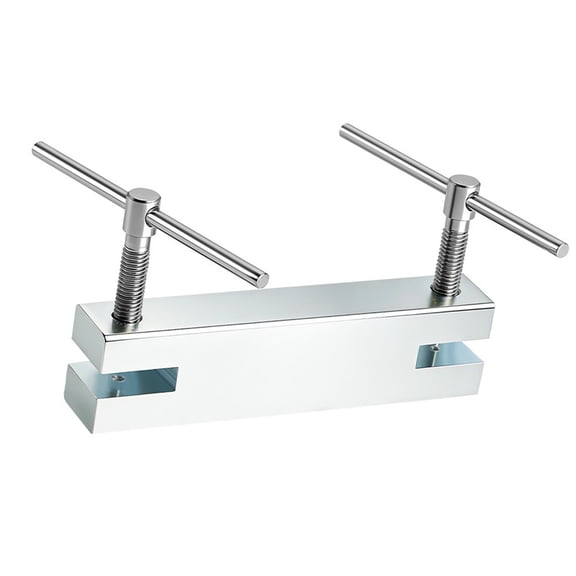Soft Metal Hole Tool for Makers, Manual Metal Screw Press with T Handles and 1.5mm 2mm Size Options for Craft Tables and Project Use