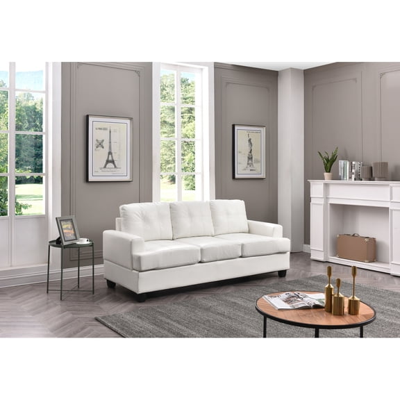 Soft Micro Suede Fabric - Dacron Wrapped Foam Cushions - Ideal for Small Spaces - Long - lasting Durability