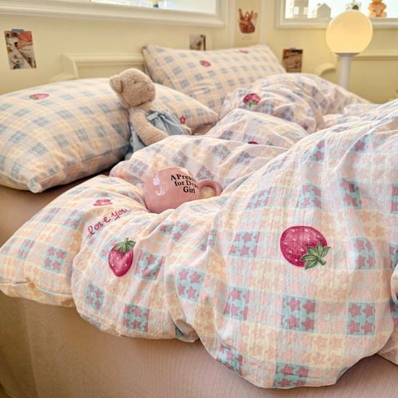 Soft Microfiber 3/4-Piece Bed Sheet Set - Breathable, Wrinkle-Free Bedding for All Seasons