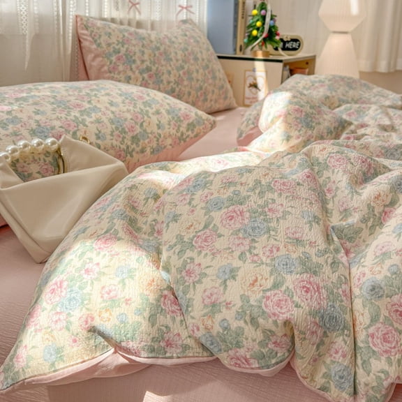 Soft Microfiber 3/4-Piece Bed Sheet Set - Breathable, Wrinkle-Free Bedding for All Seasons