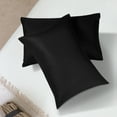 thumbnail image 1 of Soft Microfiber Pillowcase Envelope Closure 2 Packs Non-Standard Black, 1 of 8