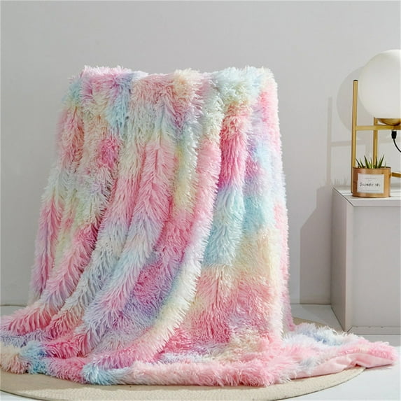 Soft Microfiber Throw Blanket for Couch and Bed, Cozy Fuzzy Blanket for Living Room Decor, 51x63 Inches, Machine Washable