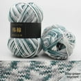thumbnail image 1 of Soft Milk Cotton Knitting Yarn Acrylic Blend Glossy Smooth Crochet Thread Easy Care Warm DIY Craft Yarn for Dolls Hats Scarves Sweaters Blankets Hand Knitting Crocheting Supplies, 1 of 5
