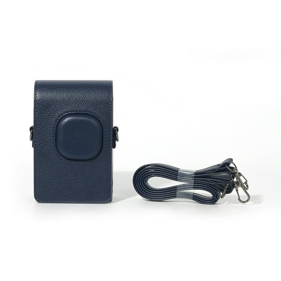 Soft Mini Camera Case Bag, PU Leather Cover with Shoulder Strap For Instax Mini Liplay+ Camera Storage Shoulder Case