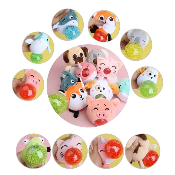Soft Mochi Squishy Ball – Plush Animal Cover with a Squeezable Inner Ball,Random Surprise Color,Great Little Fidget D