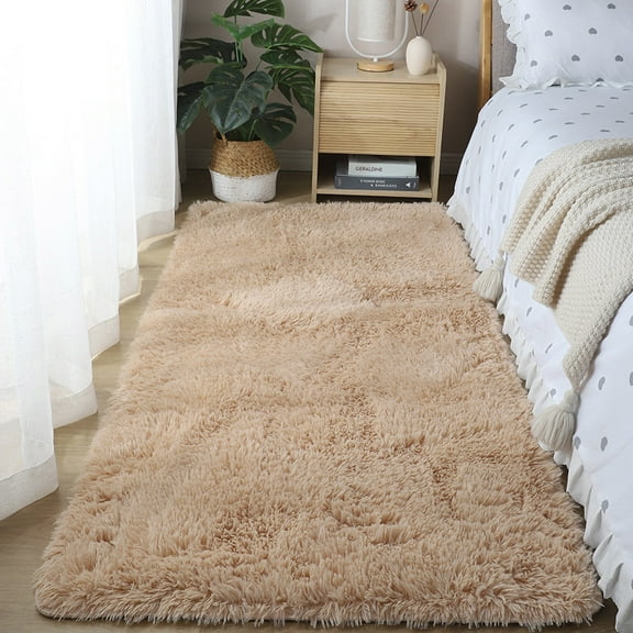 Soft Modern Area Rug, 80x160cm Solid Color Home Carpet, Room Decor Floor Mat, Cozy Living Room or Bedroom, Nordic Style, Anti-Slip Surface, Full Coverage Sofa Mat Weekly Price Drops & Special Offers