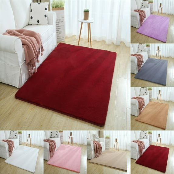 Soft Modern Area Rug for Living Room and Bedroom, Non-Slip Carpet Mat with Super Soft Suede Polyester, Easy to Clean Floor Decor 40x60 Inch