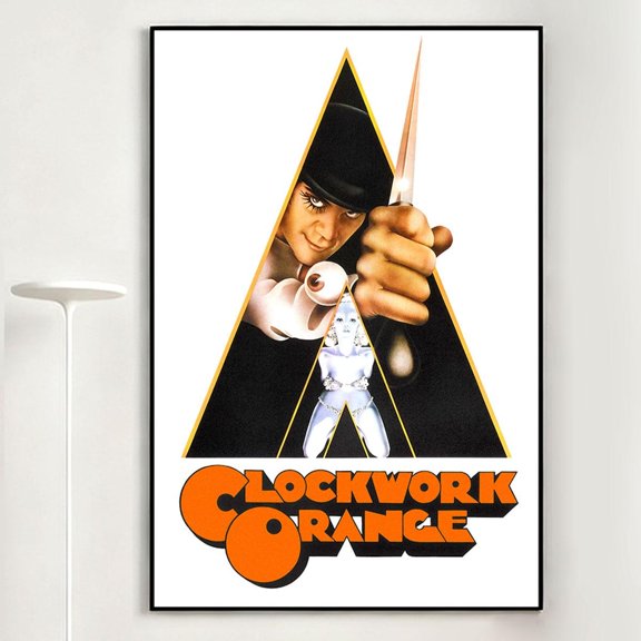Soft Moody Cinema Inspired Retro Film Scene Home Wall Decor Unframed Paper Print