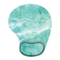 thumbnail image 1 of Soft Mouse Pad with Wrist Rest Stone Textured Silicone Comfortable Portable Non-slip Base Ergonomic Design Mousepad Wrist Support, 1 of 4