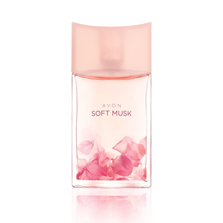 Avon Soft Musk Women's Perfume EDT 50 ml oz with Musk, Jasmine