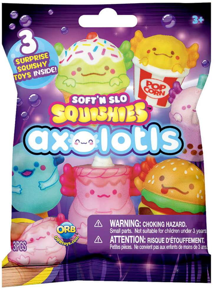 Soft'N Slow Squishies Axolotls Mystery Pack - Walmart.com