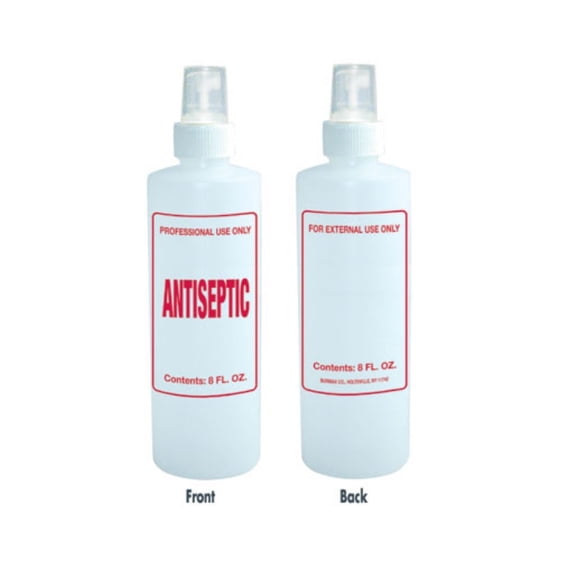 Soft n Style Imprinted Spray Bottle, Antiseptic, 8 oz. #B59