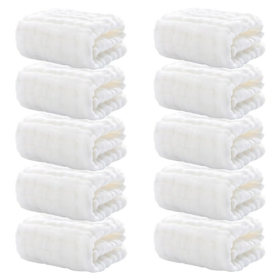 Soft, Natural Cotton Baby Wipes That Are Gentle On Sensitive Skin. Perfect for Baby Showers. Pack Of 10, 30 X 30 Cm