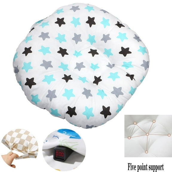 Cotton Nest Sleeper Pillow, Tutuviw Breathable Pillow, Soft Cotton Bed Pillows, Lounger Pillow, Multifunctional Floor Cushion, Breathable & Reusable- 23.6x21.6 in, Star