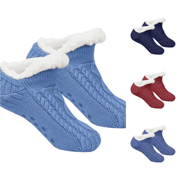 Soft Non Floor Socks for and Indoor Thermal Booties with Sole for Winter Warmth and Comfortable Home Wear Cozy Footwear Mens Socks Size 13-15 30CM