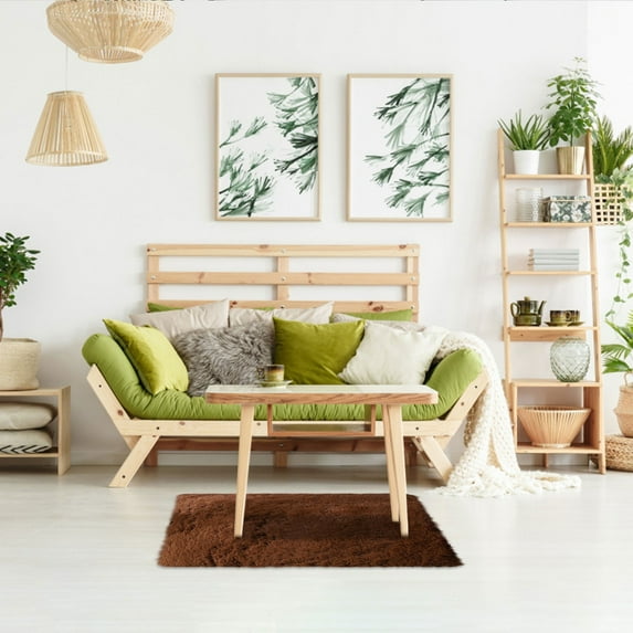 Soft Non-Slip Area Rug 60x120cm - Reversible Indoor Outdoor Carpet for Living Room Bedroom, Multi-Purpose Tapestry Beach Blanket, Washable Decor