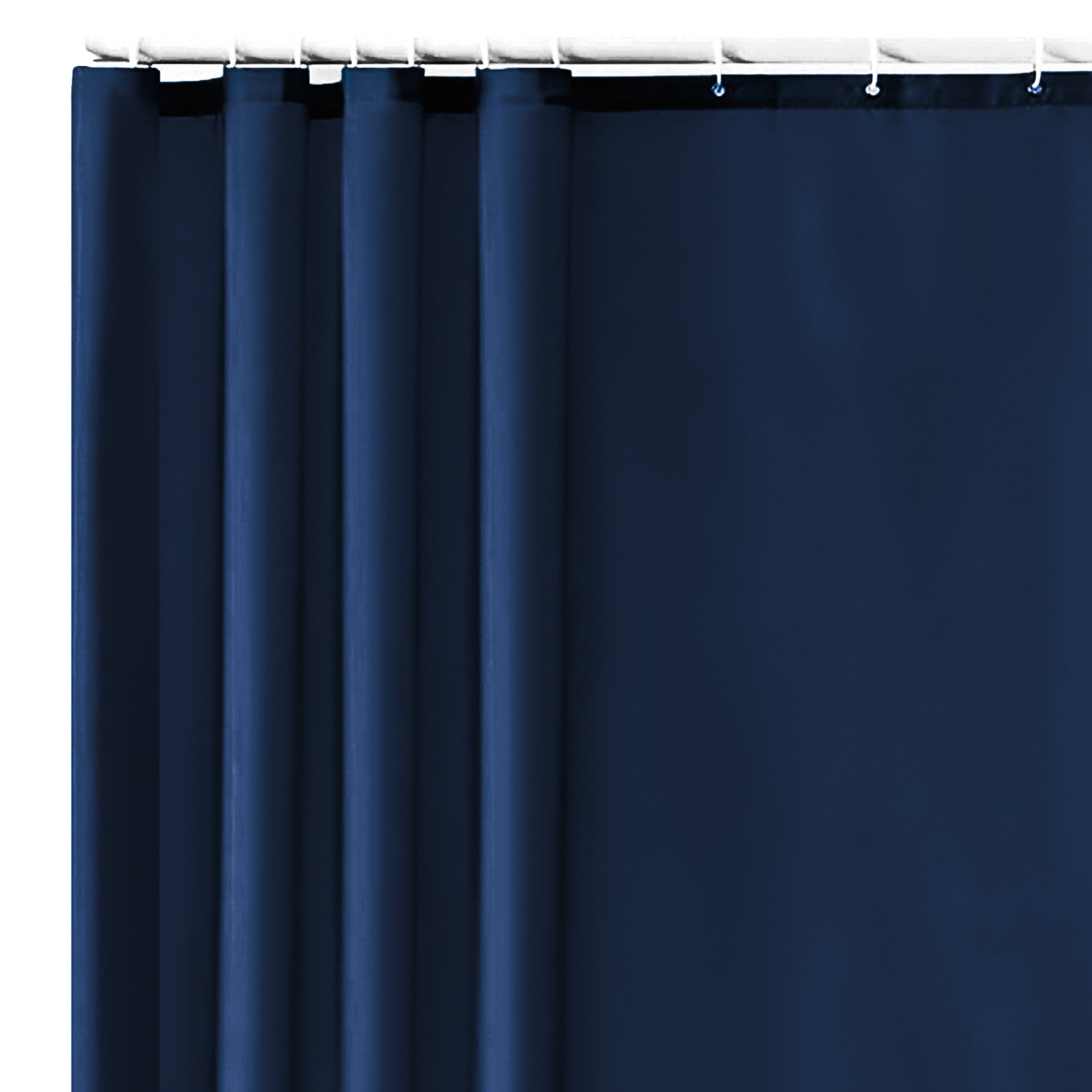 Soft NonToxic PEVA Shower Curtain Liner with and Metal