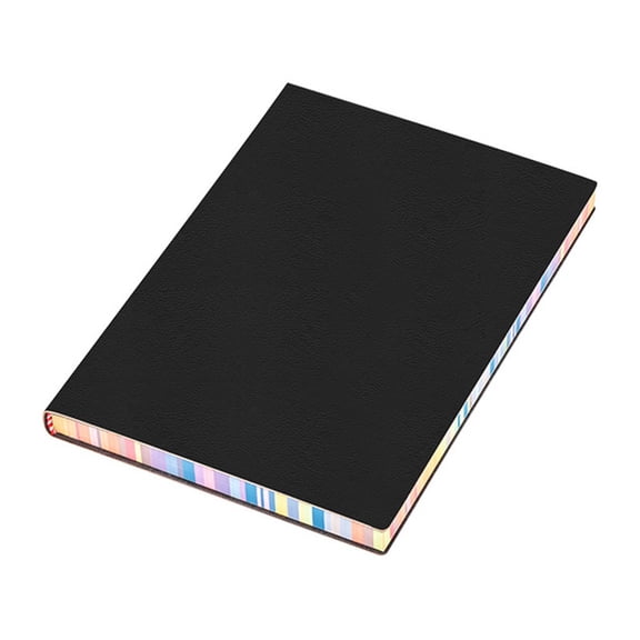 Soft Notebook Ribbon Rainbow College Rlued Eye-caring Dowling Paper for Journalist Writers