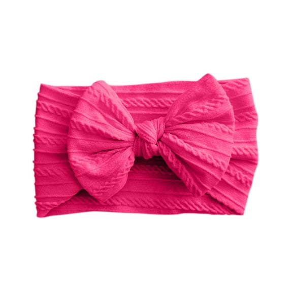 Soft Nylon Baby Headbands, Qiopertar Under $5 Baby Headbands Soft Nylon Hairbands Hair Bows For Newborns Infants Toddlers And Baby Elastic Hairbands For Daily Wear