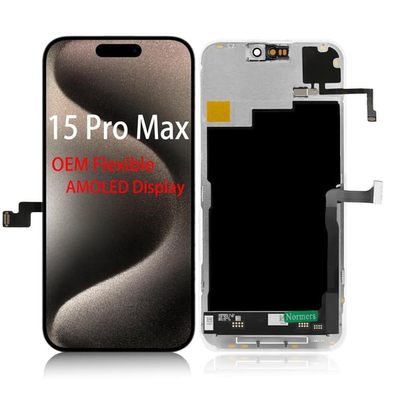 Soft OLED 15 Pro Max LCD Screen [120Hz] Replacement for iPhone 15 Pro Max 6.7 inch LCD Display Touch Digitizer Assembly A3106 A2849 A3105 A3108