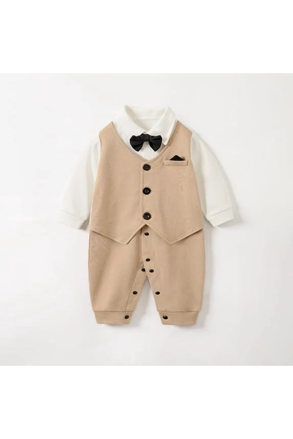 Soft Organic Cotton Baby Bodysuit Onesie - Breathable Unisex Infant Romper with Snap Closure (0-24 Months)