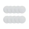 thumbnail image 1 of Soft Organic Cotton Squares with Washable Bag, White Eco-Friendly Makeup Removal Pads, 10-Pack, 1 of 3