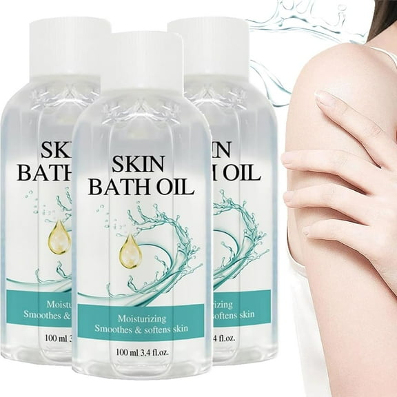 Soft Original Skin Bath Oil - Soft & Sensual Bath Oil for Women with Jojoba Oil, Vitamin E and Rosemary Extract, Moisturizing, Original Bath Oil for Women Men