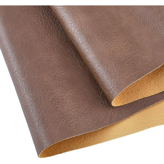 Soft PU Leather Fabric 1 Yard 54"x36" 1MM Thick Faux Grain Leather Sheets Waterproof Leather Upholstery for Handbag DIY Sewings Crafts Boat Car Sofa Furniture